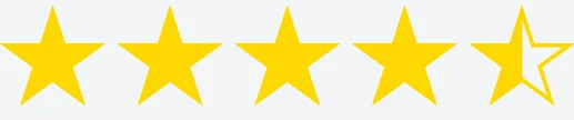 Sterne-Bewertungsskala