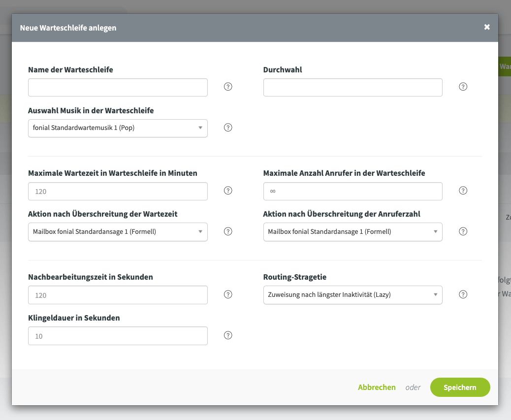 Screenshot Webbrowser einrichten