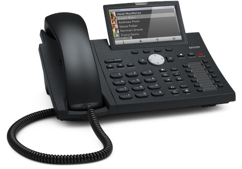 Das snom D375 IP-Telefon Produktbild snom D375
